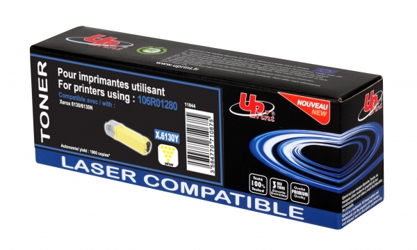 XEROX 106R01280 C - Toner laser jaune Phaser 6130 106R1280 X6130Y XEROX 106R01280 C