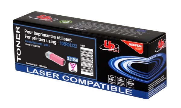 XEROX 106R01332 C - Toner laser magenta compatible xerox Phaser 6125 106R1332 CT201084 X6125M XEROX 106R01332 C