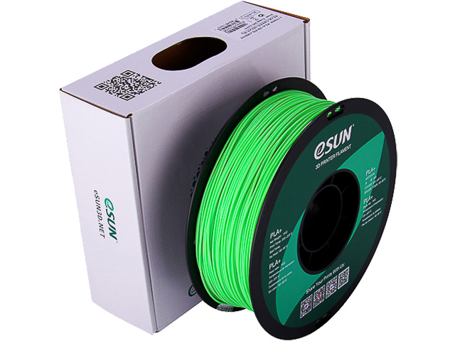 ESUN PLA+P175V1 - Filament PLA+ ESUN 3D 1.75 mm couleur Vert Peak ESUN PLA+P175V1