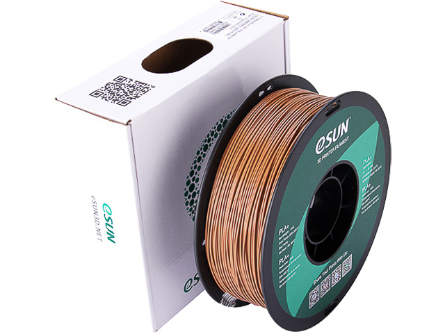 ESUN PLA+P175LC1 - Filament PLA ESUN PLA+P175LC1 Marron poids 1kg ESUN PLA+P175LC1