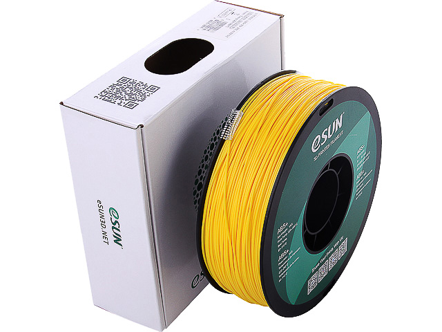 ESUN ABS+P175Y1 - PLA+ ESUN 3D FILAMENT en 1,75mm Couleur Jaune 1kg type ABS+P175Y1 ESUN ABS+P175Y1