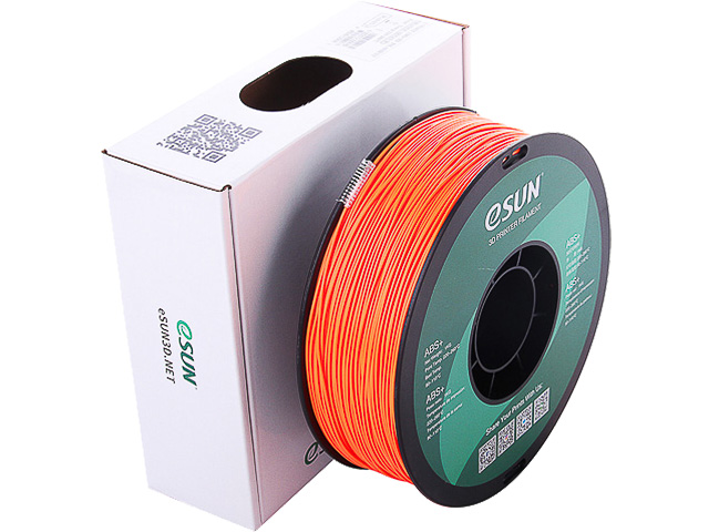ESUN ABS+P175O1 - Filament ABS+ ESUN Orange poids 1kg ESUN ABS+P175O1