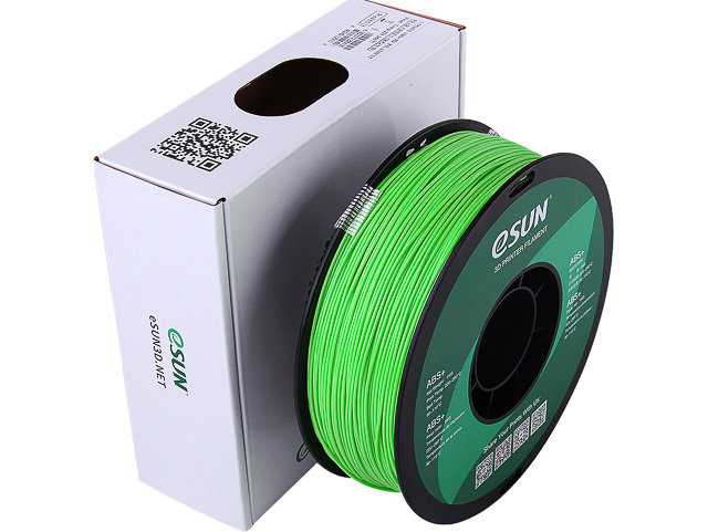 ESUN ABS+P175V1 - PLA+ ESUN 3D FILAMENT en 1,75mm Couleur Vert PEAK 1kg type ABS+P175V1 ESUN ABS+P175V1