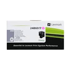 LEXMARK 24B6517 - Cartouche Originale Lexmark 24B6517 couleur Magenta capacité 10000 pages LEXMARK 24B6517