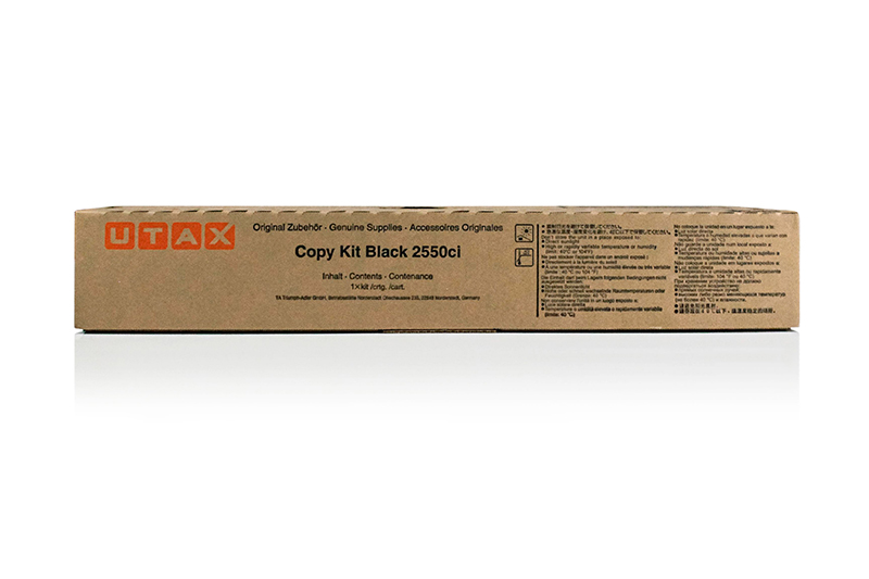 UTAX 2550Ci Black - Toner laser noir Original UTAX / Triumph Adler type2550Ci ref 662510010 UTAX 2550Ci Black
