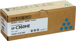 RICOH 408185 - Cartouche Originale Ricoh ref 408185 Couleur Cyan 5000 pages RICOH 408185