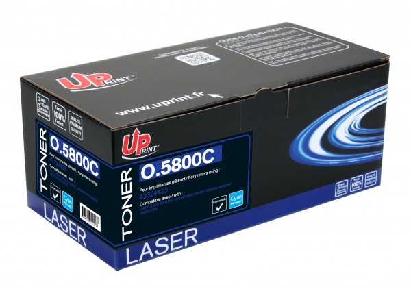 OKI 43324423 C - Toner laser cyan O5800C OKI 43324423 C