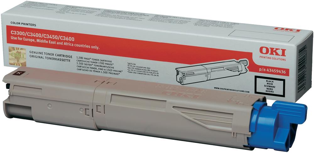 OKI 43459436 - Toner laser noir OKI 43459436