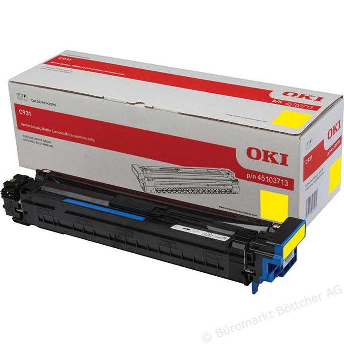 OKI 45103713 - Tambour laser jaune OKI 45103713