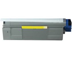 OKI 46507613 C - Toner Compatible Premium laser jaune C712 OKI 46507613 C