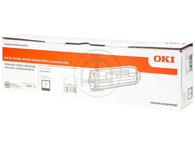 OKI 46861308 - Cartouche Noire Originale Oki ref 46861308 OKI 46861308
