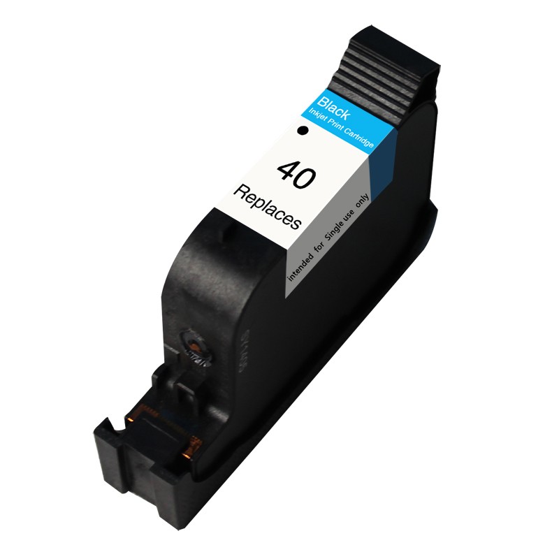 HP 51640A C - Cartouche jet d'encre noire Générique pour HP n°40 HP 51640A C