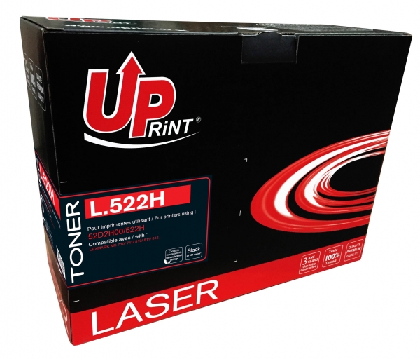 LEXMARK 52D2H00 Uprint - Toner laser noir compatible lexmark 522H L522H LEXMARK 52D2H00 Uprint