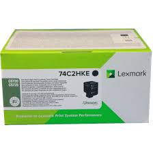 LEXMARK 74C2HK0 - Toner laser noir série CS720-CS725 ref 74C2HK0 / 74C2HKE LEXMARK 74C2HK0