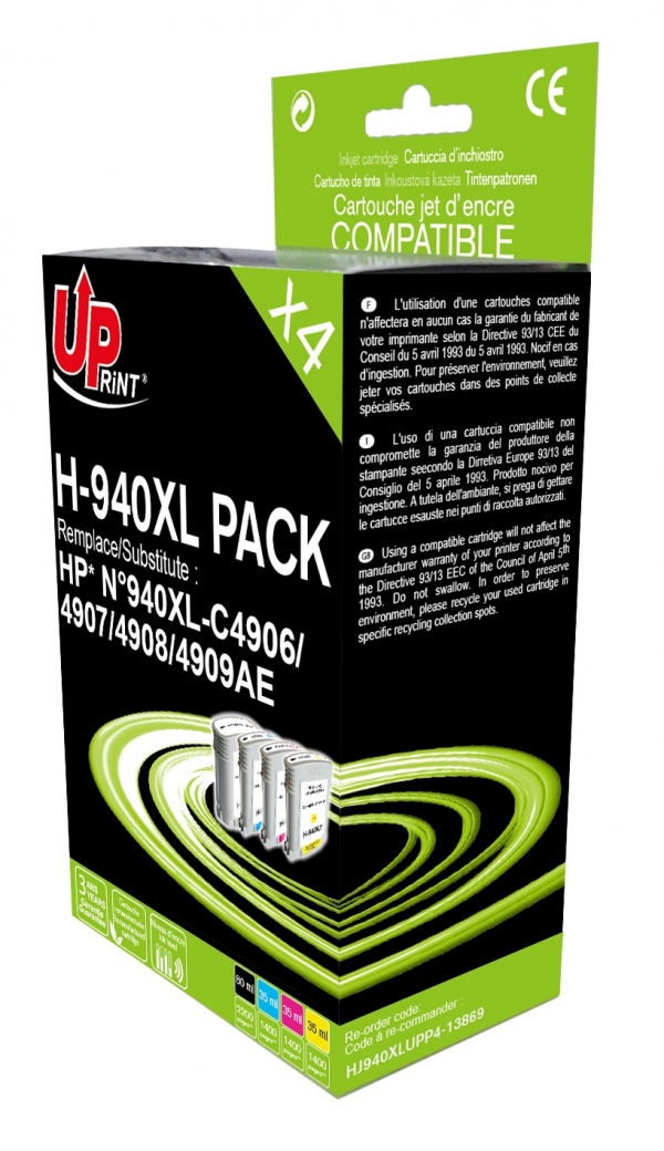 HP 940XL Pack 4 C