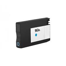 HP 3JA27AE C - Cartouche Générique pour HP n° 963 Cyan Compatible Premium pour HP ref 3JA27AE HP963XL Haute Capacité 1600 feuilles HP 3JA27AE C