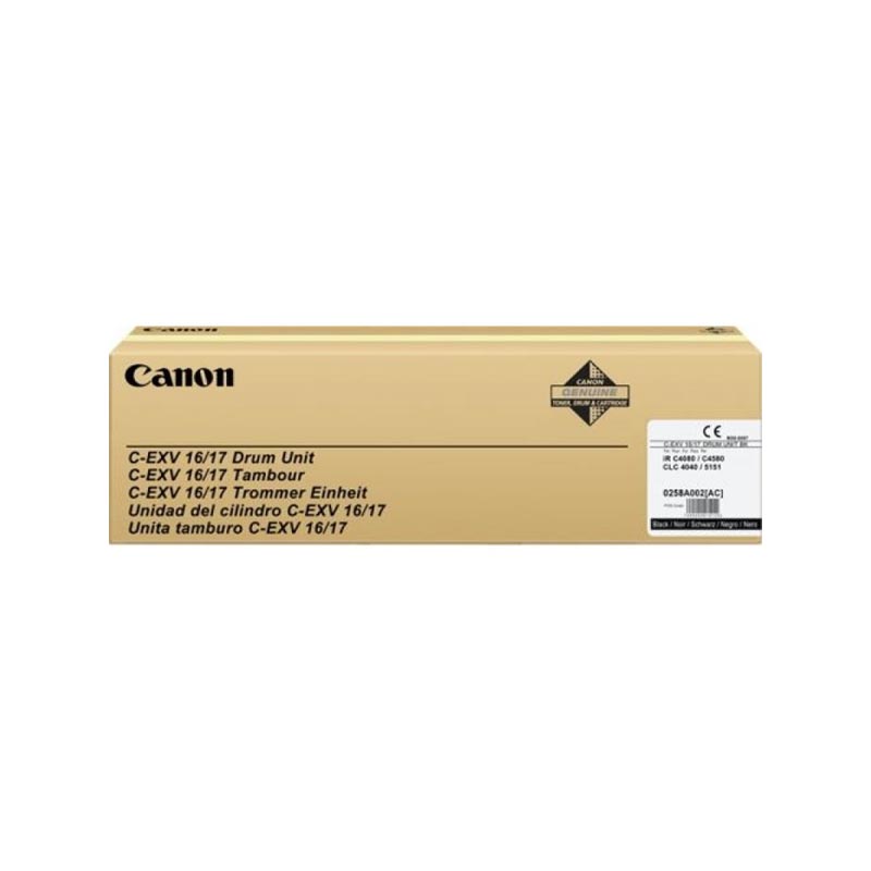 CANON C-EXV16/17BK Drum - Tambour laser noir CEXV16 CEXV17 0258B002 - Drum unit CANON C-EXV16/17BK Drum