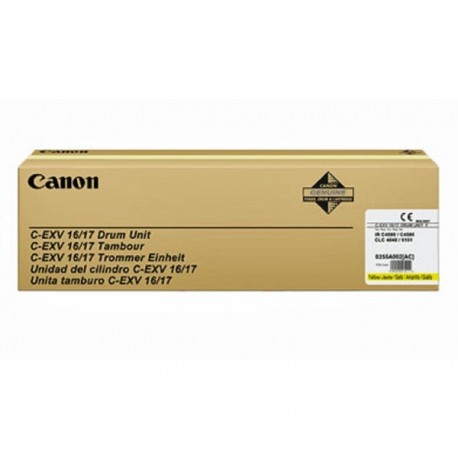 CANON C-EXV16/17Jaune Drum - Tambour laser jaune CEXV16 CEXV17 Jaune 0255B002 - Drum unit CANON C-EXV16/17Jaune Drum