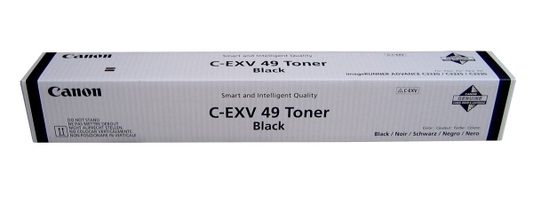 CANON C-EXV49 Black - Toner copieur noir Original Canon CEXV49 8524B002 C-EXV49BK CANON C-EXV49 Black
