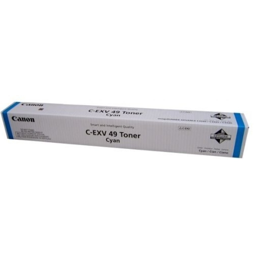 CANON C-EXV49 Cyan - Toner copieur cyan Canon CEXV49 8525B002 CANON C-EXV49 Cyan