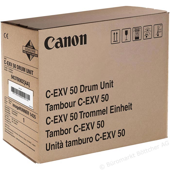 CANON C-EXV50 Drum - Tambour laser noir Original Canon ref CEXV50 Drum Unit type 9437B002 iR1435 CANON C-EXV50 Drum