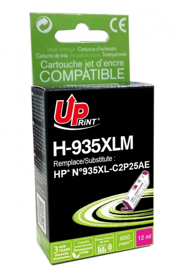 HP C2P25AEC - Cartouche jet d'encre magenta Générique pour HP n° 935XL H935XLM HP C2P25AEC