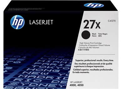 HP C4127X / HP27x - Toner laser noir 27X / CARTOUCHE HP27X HP C4127X / HP27x