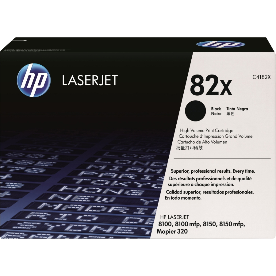 HP C4182X - Toner laser noir 82X HP C4182X