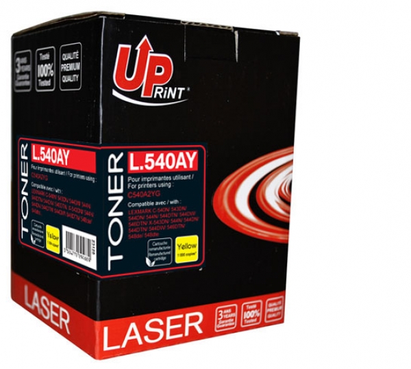 LEXMARK C540A1YG C - Toner laser jaune compatible lexmark C540A1YG L540AY C540A2YG LEXMARK C540A1YG C