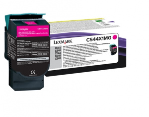 LEXMARK C544X1MG - Toner laser magenta lexmark série C544-X544 très haute capacité LEXMARK C544X1MG