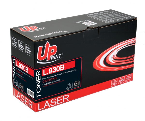 LEXMARK C930H2KG Uprint - Toner laser noir compatible lexmark série C935 L930B LEXMARK C930H2KG Uprint