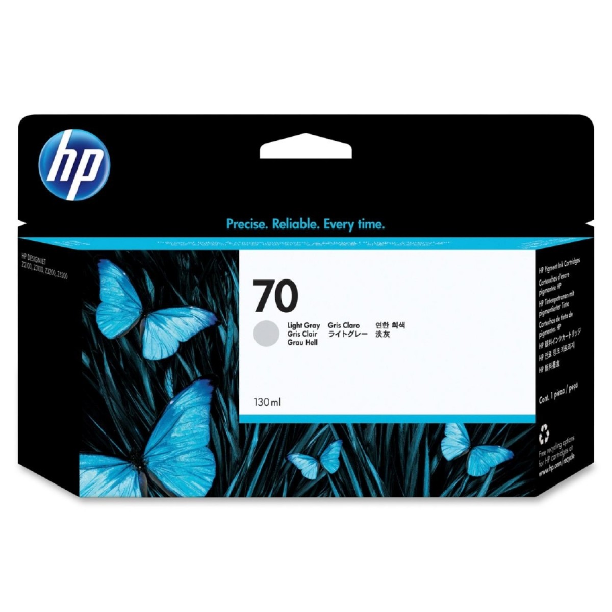HP C9451A - Cartouche jet d'encre grise clair n°70 HP C9451A