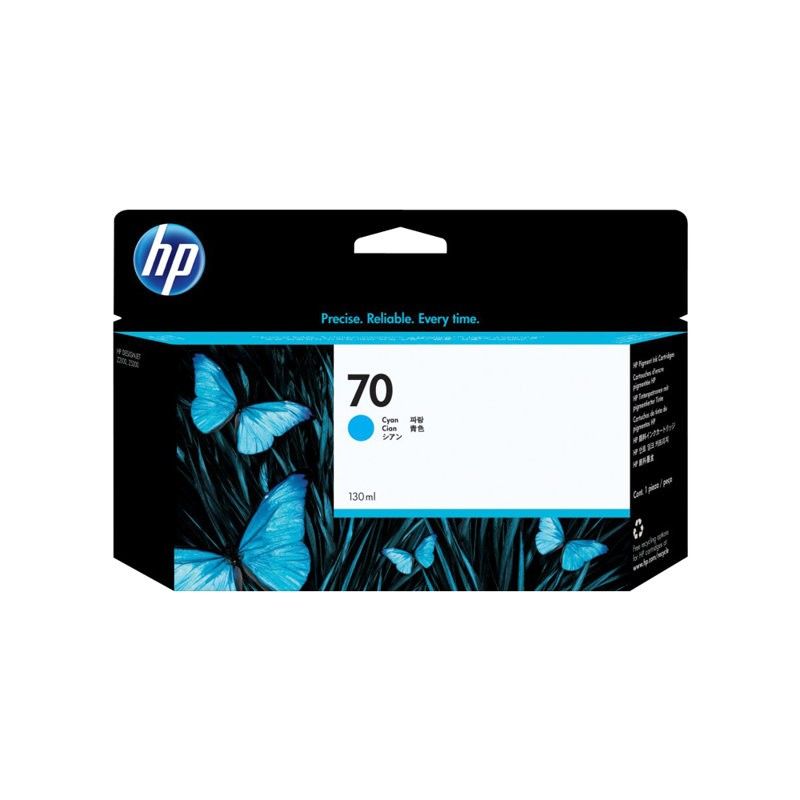 HP C9452A - Cartouche jet d'encre cyan n°70 HP C9452A