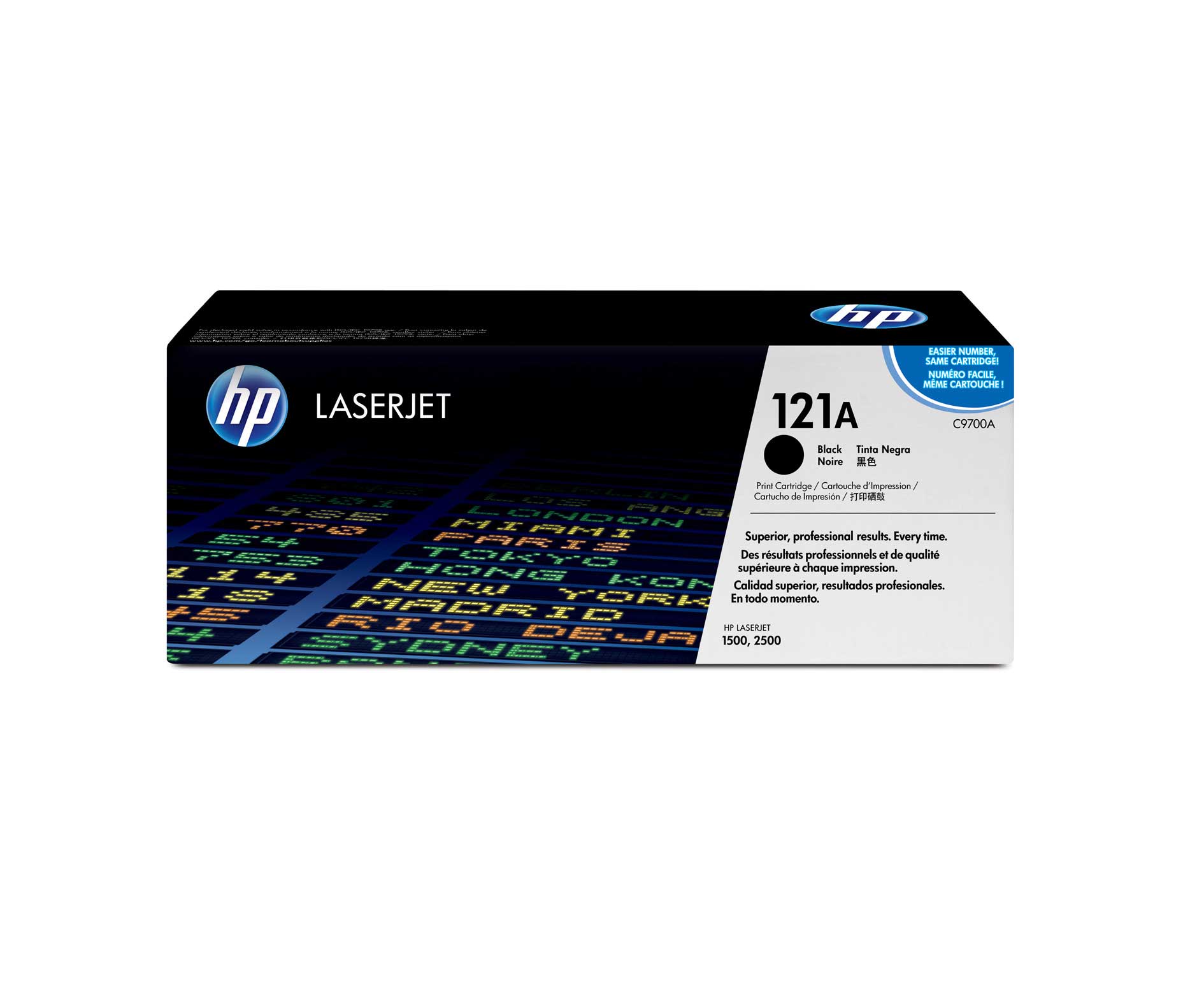HP C9700A - Toner laser noir 121A HP C9700A