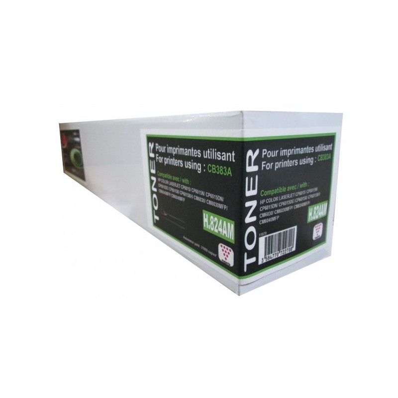 HP CB383A C - Toner laser magenta Compatible Premium pour HP H824AM HP CB383A C