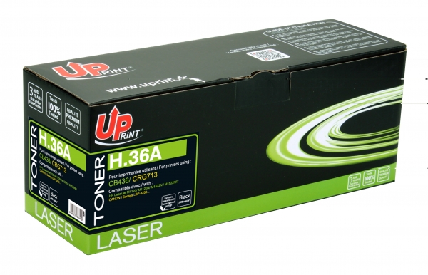 HP CB436A C - Toner laser noir Compatible Premium pour HP 36A H36A HP CB436A C