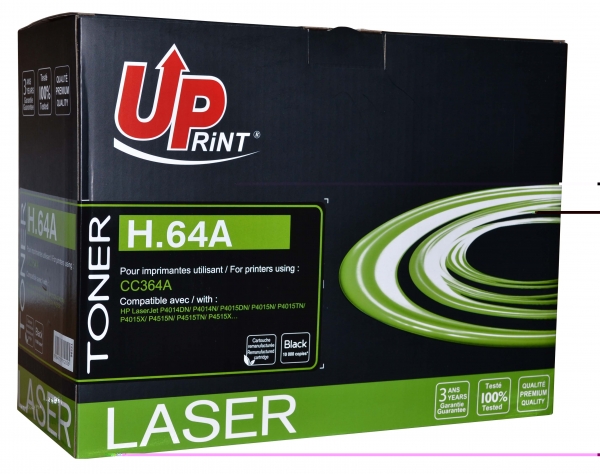 HP CC364A C - Toner laser noir Compatible Premium pour HP 64A H64A HP CC364A C