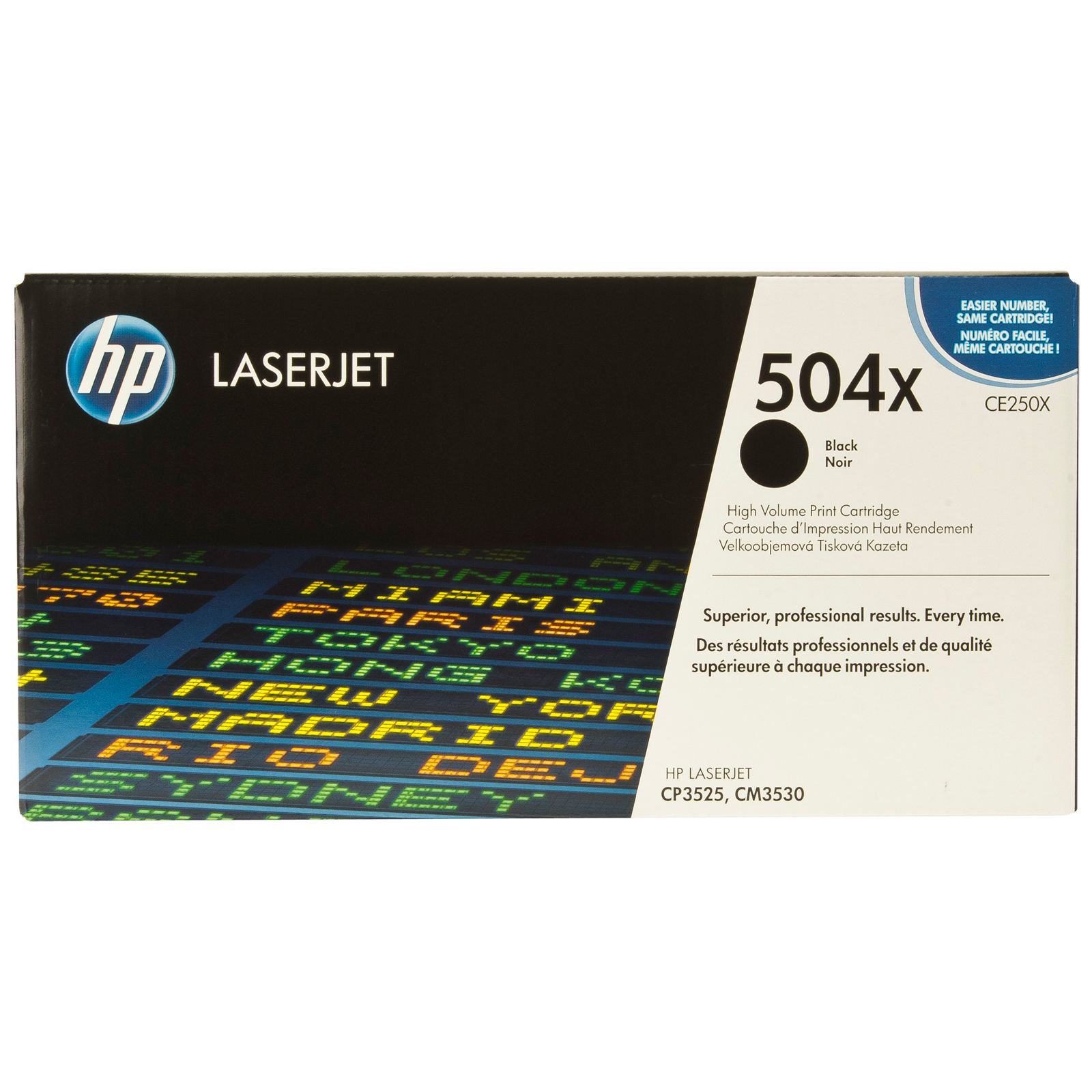 HP CE250X - Toner laser noir 504X HP CE250X