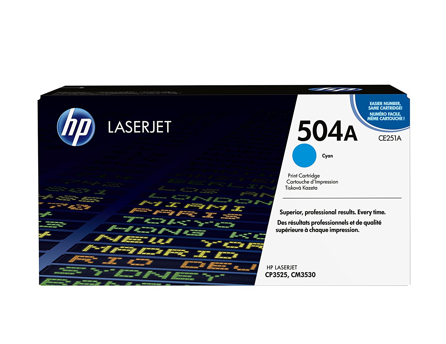 HP CE251A - Toner laser cyan 504A HP CE251A