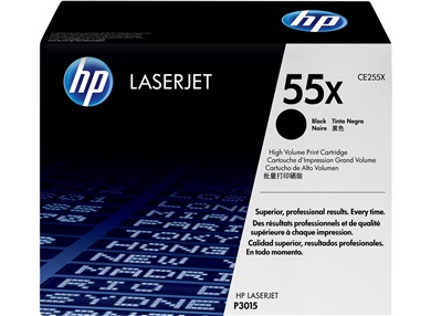 HP CE255X - Toner laser noir ORIGINAL HP type 55X HP CE255X