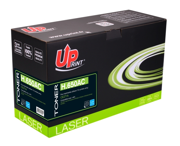 HP CE271A Uprint - Toner laser cyan compatible Premium pour HP CE271A H650AC HP CE271A Uprint
