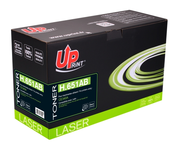 HP CE340A C - Toner laser noir Compatible Premium pour HP 651A H651AB HP CE340A C