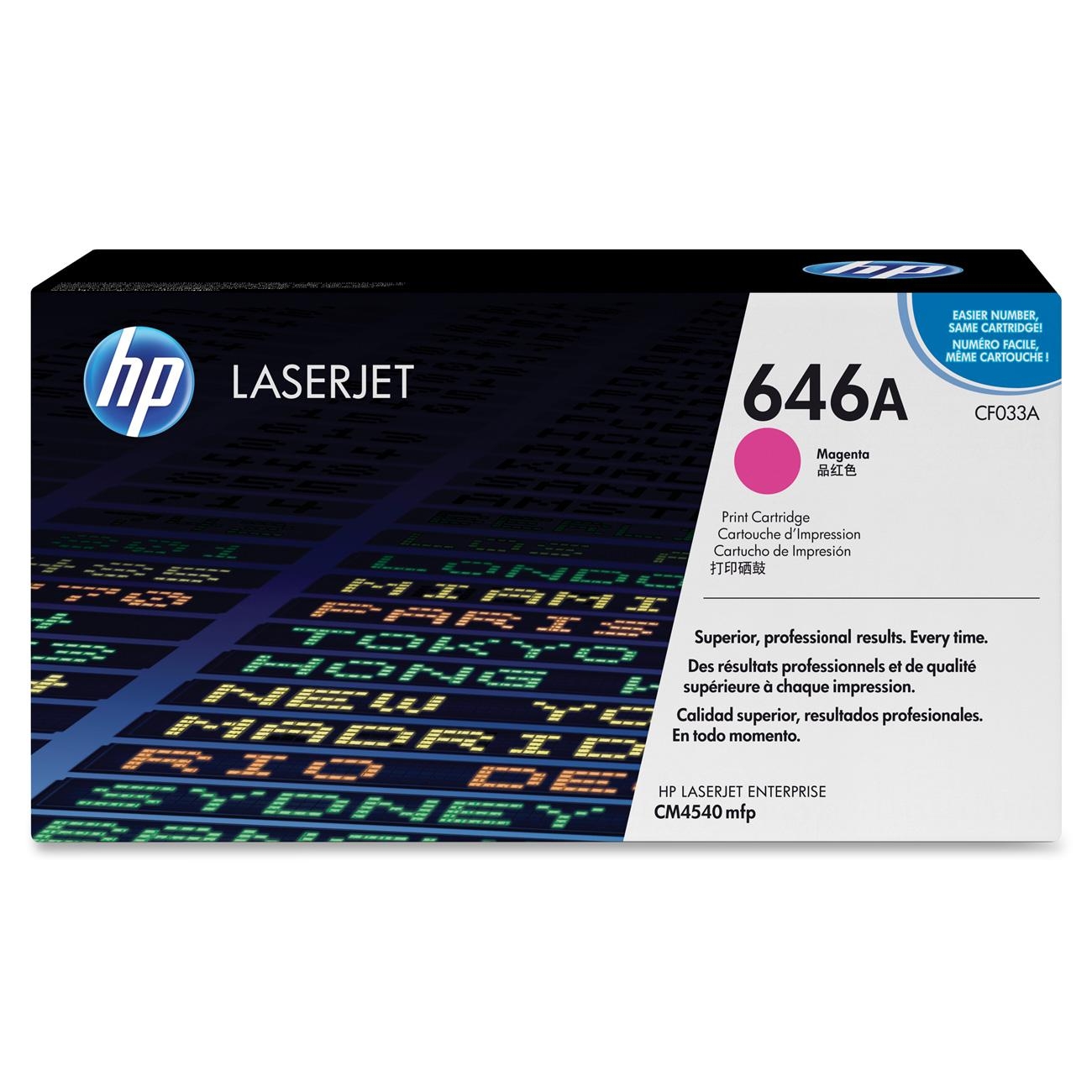 HP CF033A - Toner laser magenta HP 646A HP CF033A