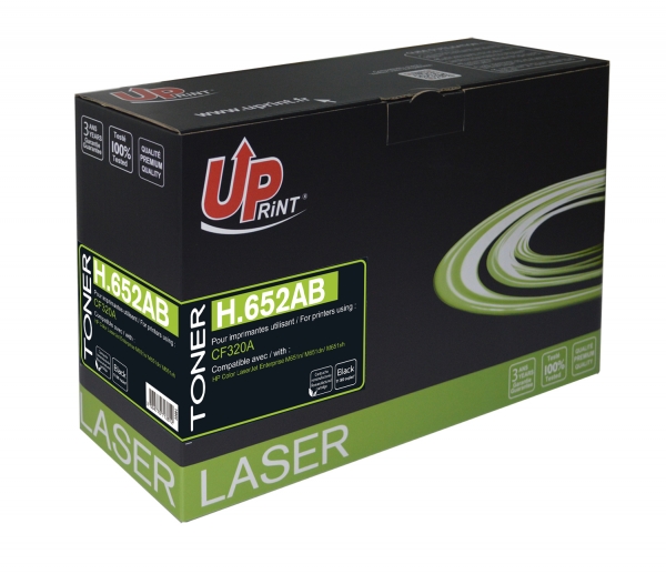 HP CF320A C - Toner laser noir compatible Premium pour HP 652A H652AB HP CF320A C