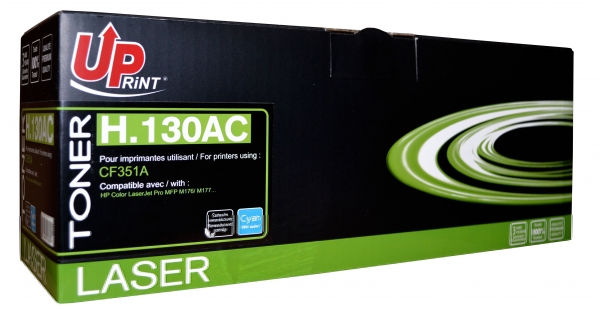 HP CF351A C - Toner laser cyan compatible Premium pour HP 130A H130AC HP CF351A C
