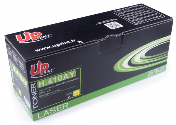 HP CF412A Uprint - Toner laser jaune compatible Premium pour HP CF412A H410AY HP CF412A Uprint