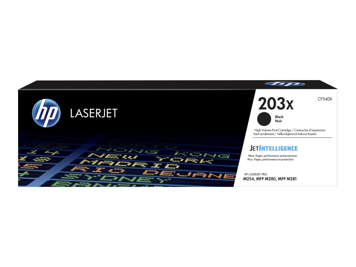 HP CF540X - Toner Original HP ref CF540X laser noir HP 203X HP CF540X