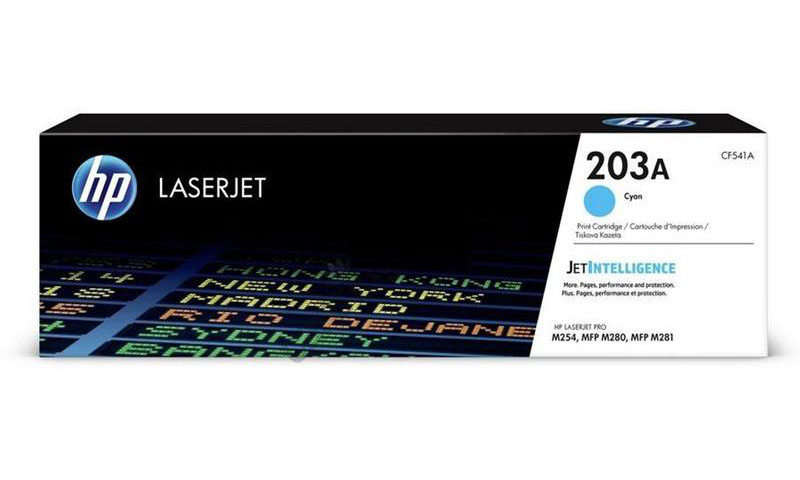 HP CF541A - Toner laser cyan HP 203A HP CF541A