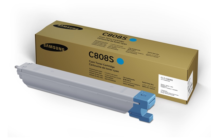 SAMSUNG CLT-C808S ELS - Cartouche de toner laser cyan CLTC808S SS560A SAMSUNG CLT-C808S ELS