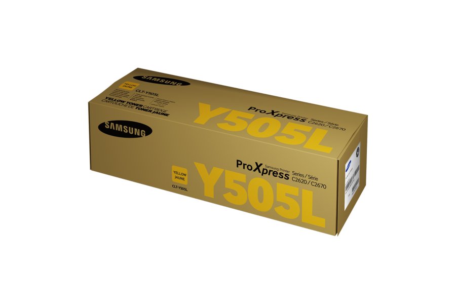 SAMSUNG CLT-Y505L ELS - Cartouche de toner laser jaune CLTY505L SU512A SAMSUNG CLT-Y505L ELS